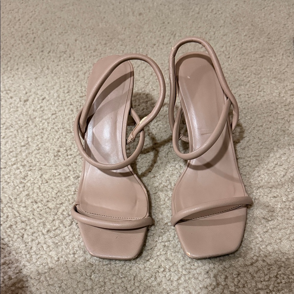 Aldo Blush Strappy Heels